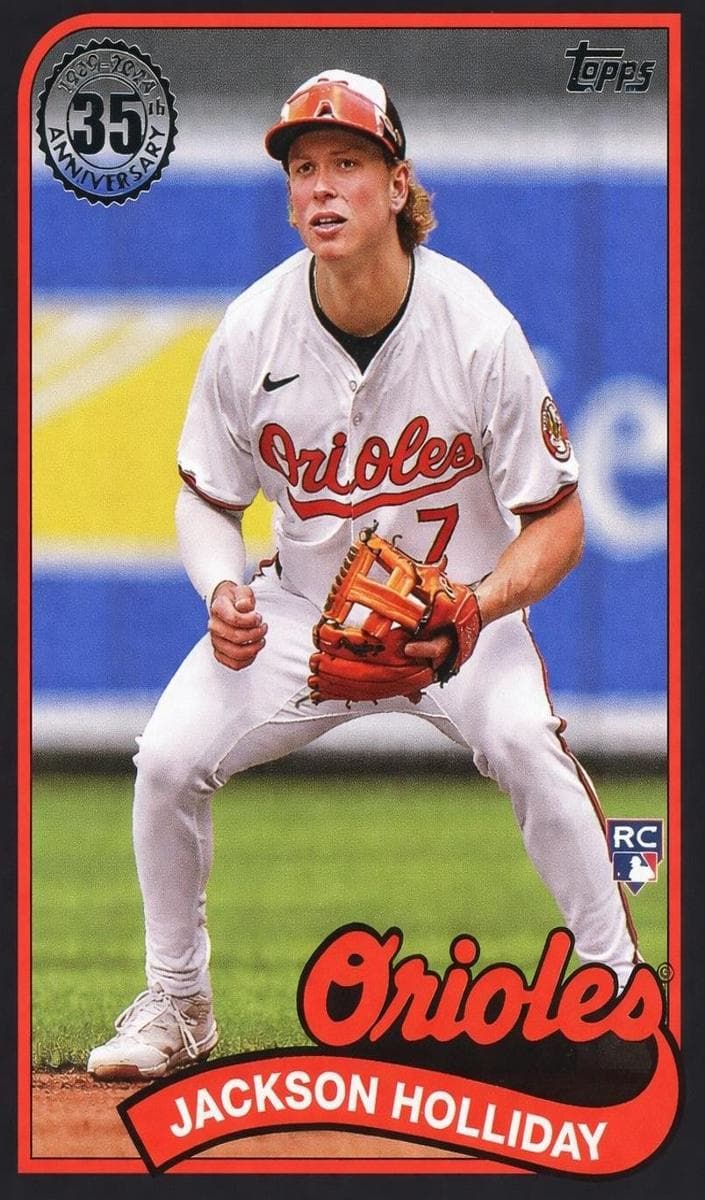 Jackson Holliday 2024 topps Topps Update