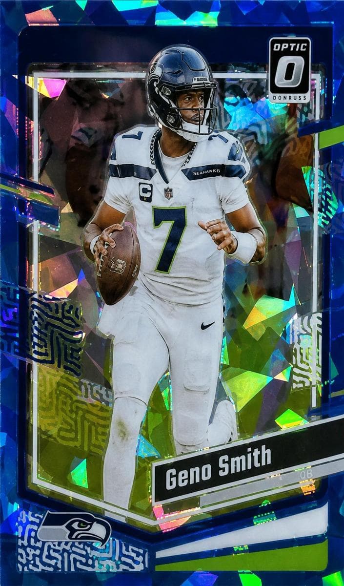 Geno Smith 2023 panini Donruss Optic