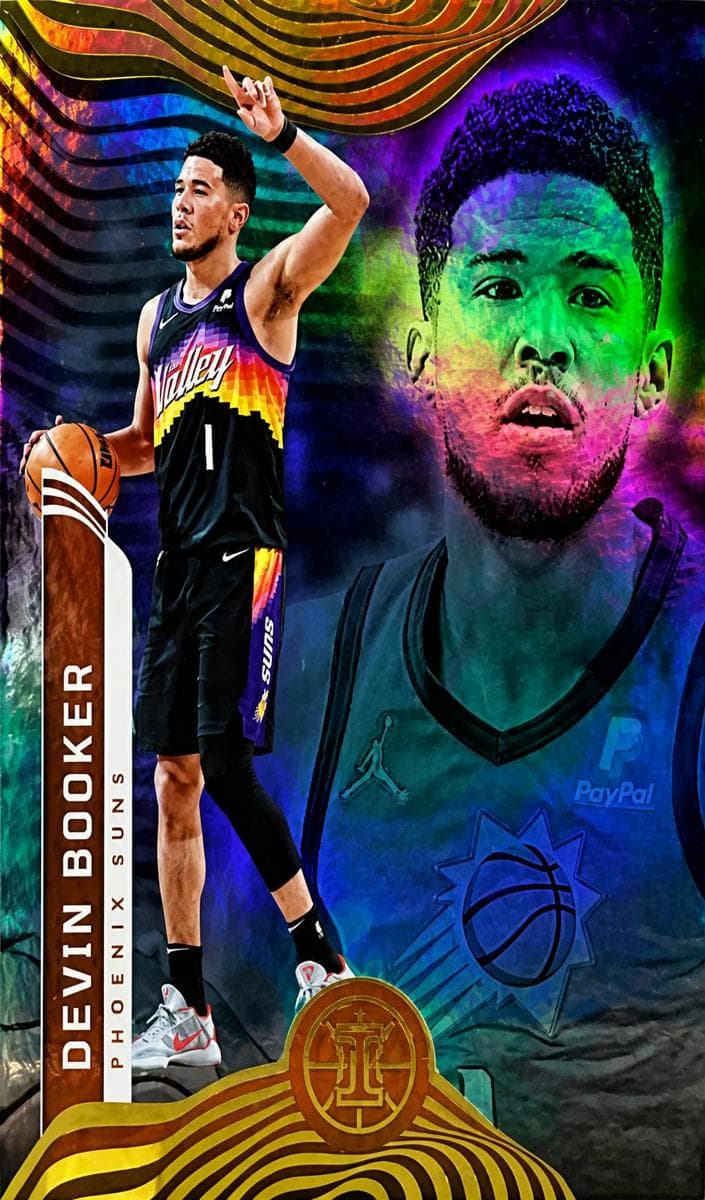Devin Booker 2021 panini Panini Illusions