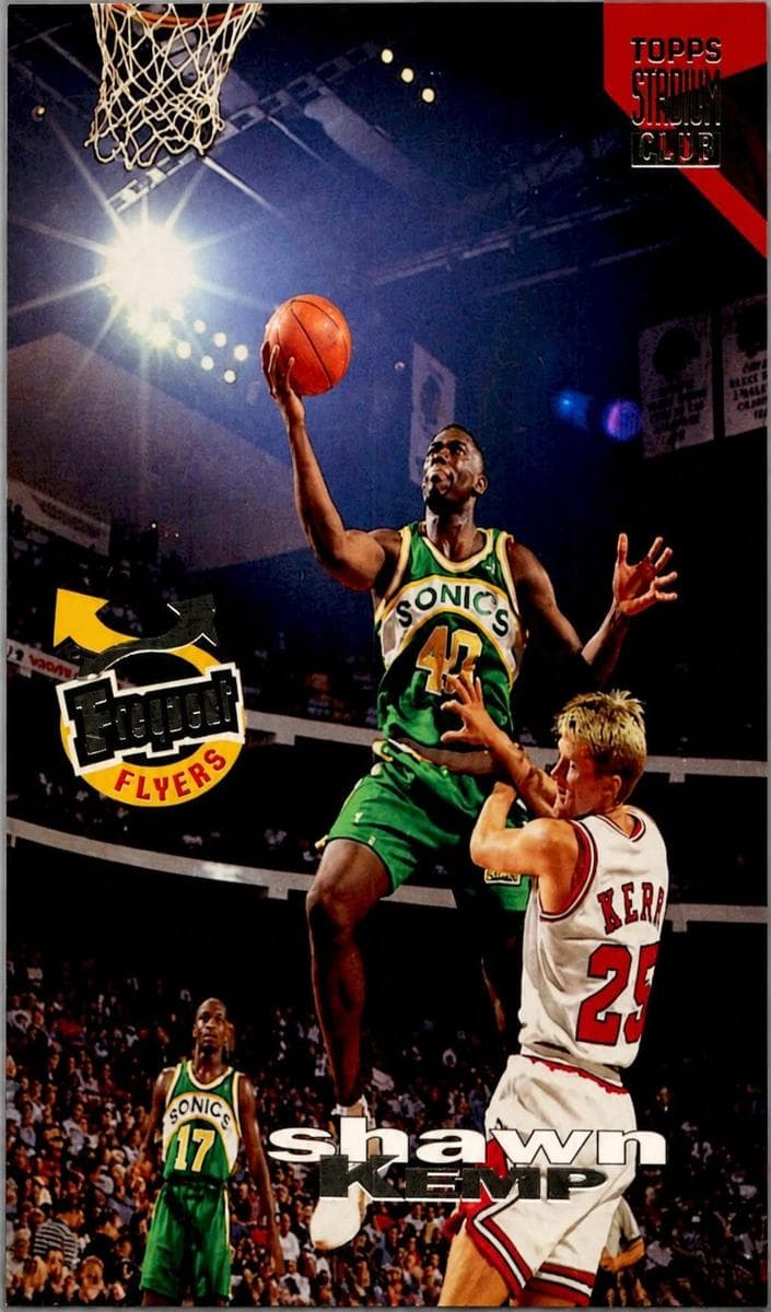 Shawn Kemp 1993 unknown Stadium Club