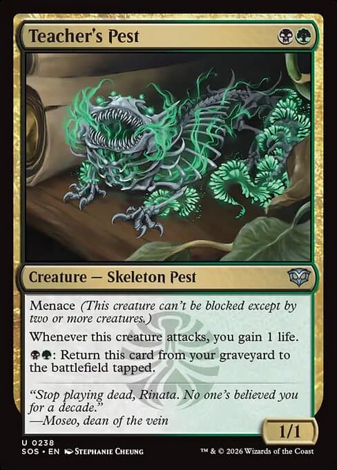 Teacher's Pest] 2026 Magic: The Gathering Secrets of Strixhaven
