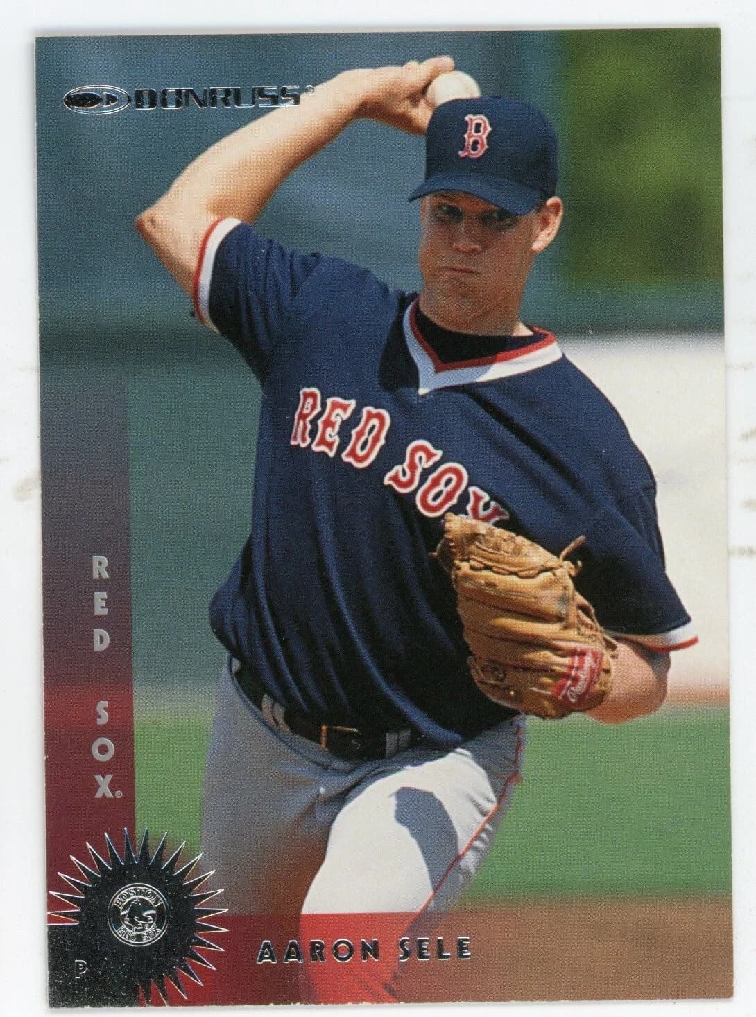 Aaron Sele trading card