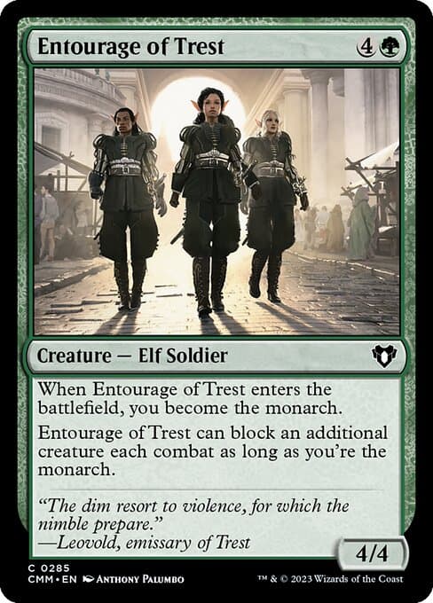 Entourage of Trest 2023 Magic: The Gathering Commander Masters