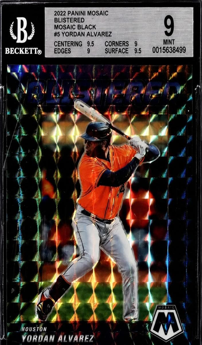 Yordan Alvarez 2022 panini Panini Mosaic