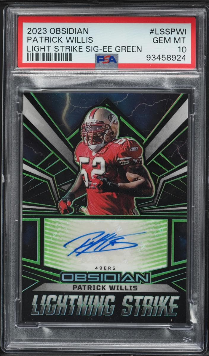 Patrick Willis 2023 panini Obsidian