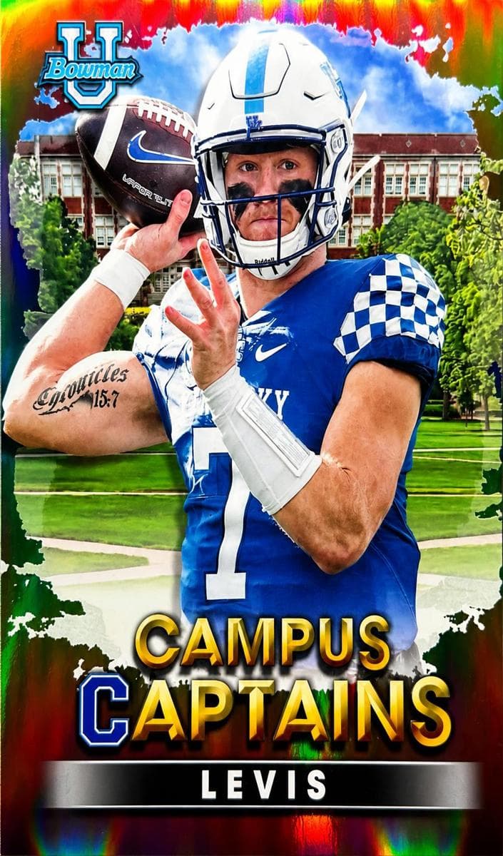 Will Levis 2022 unknown Bowman's Best University Campus Captains
