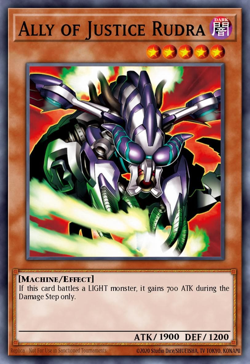 Ally of Justice Rudra 2009 Yu-Gi-Oh!