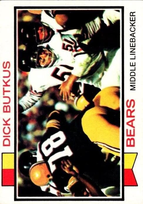 Dick Butkus 1973 topps Topps