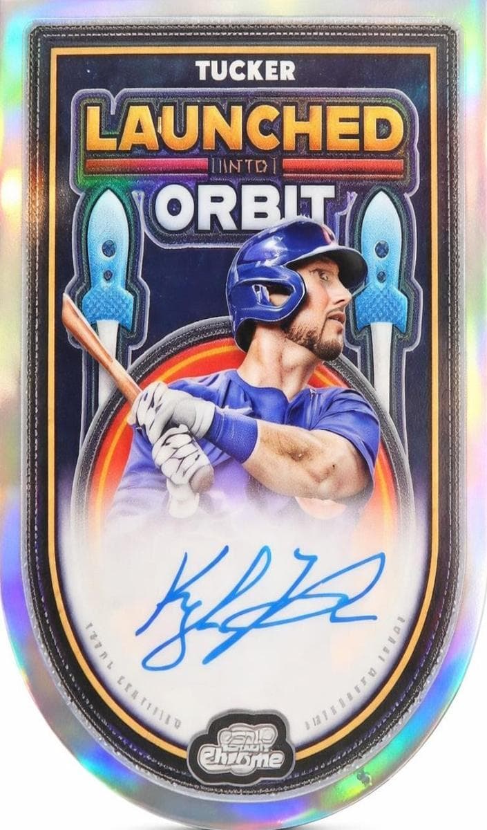 Kyle Tucker 2025 topps Topps Cosmic Chrome