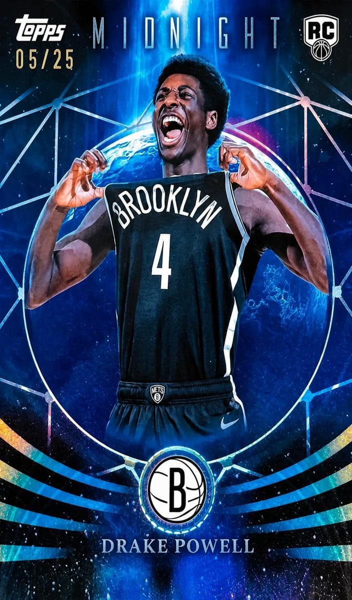 Drake Powell 2025 topps Topps Midnight