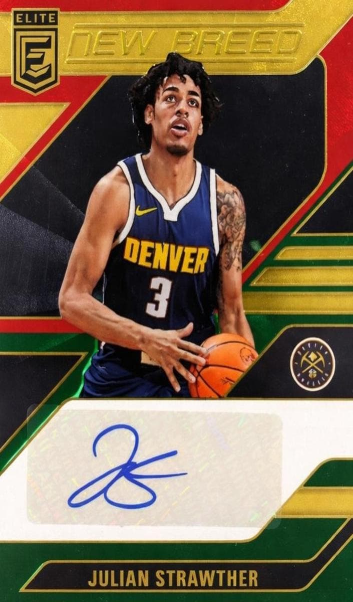 Julian Strawther 2023 panini Donruss Elite