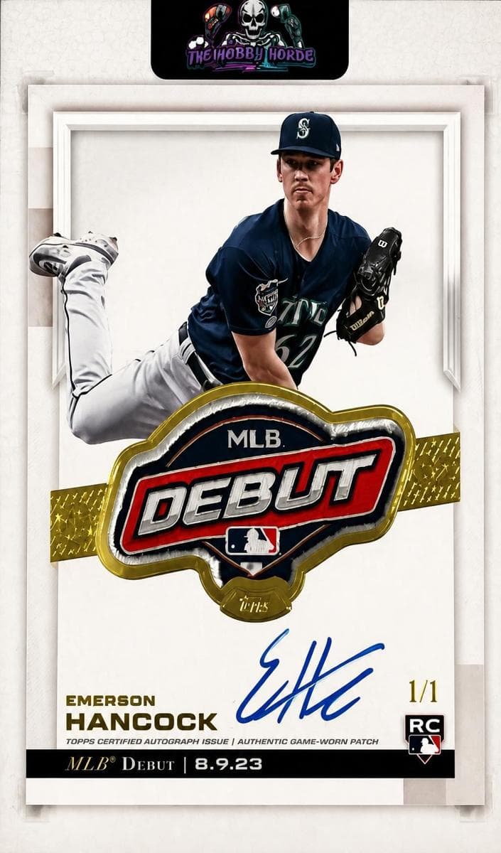 Emerson Hancock 2024 topps Topps Chrome Update