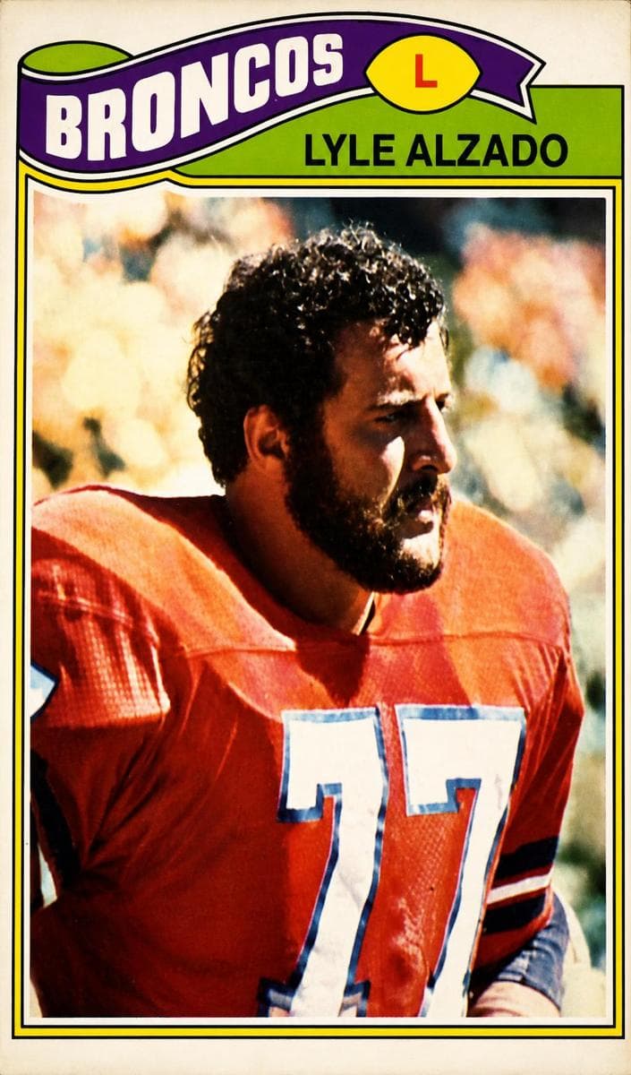 Lyle Alzado 1977 topps