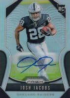 Josh Jacobs trading card