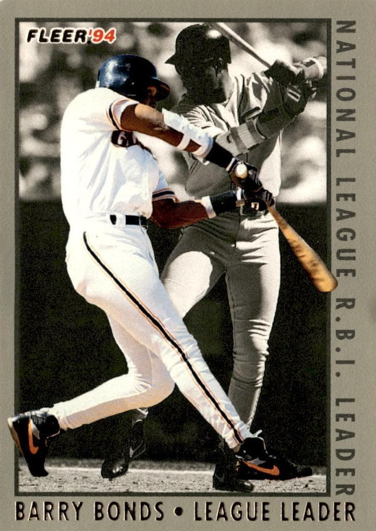Barry Bonds 1994 fleer Fleer