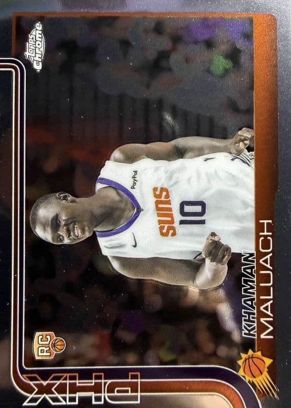 Khaman Maluach trading card