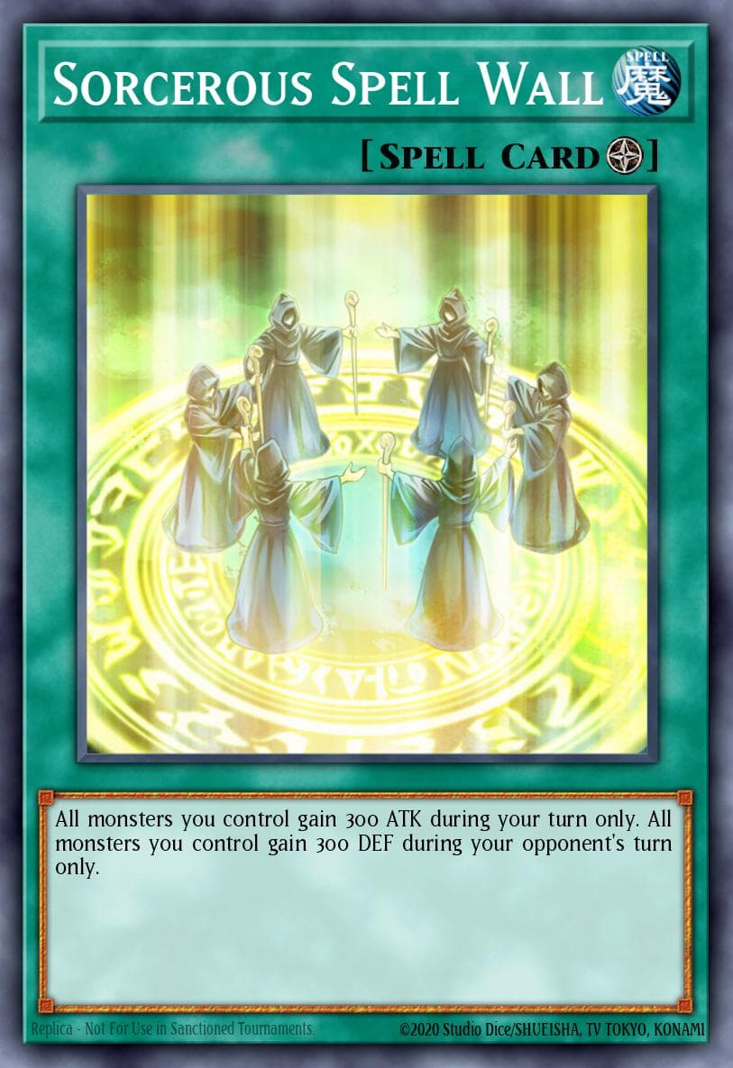 Sorcerous Spell Wall #YS14-EN021