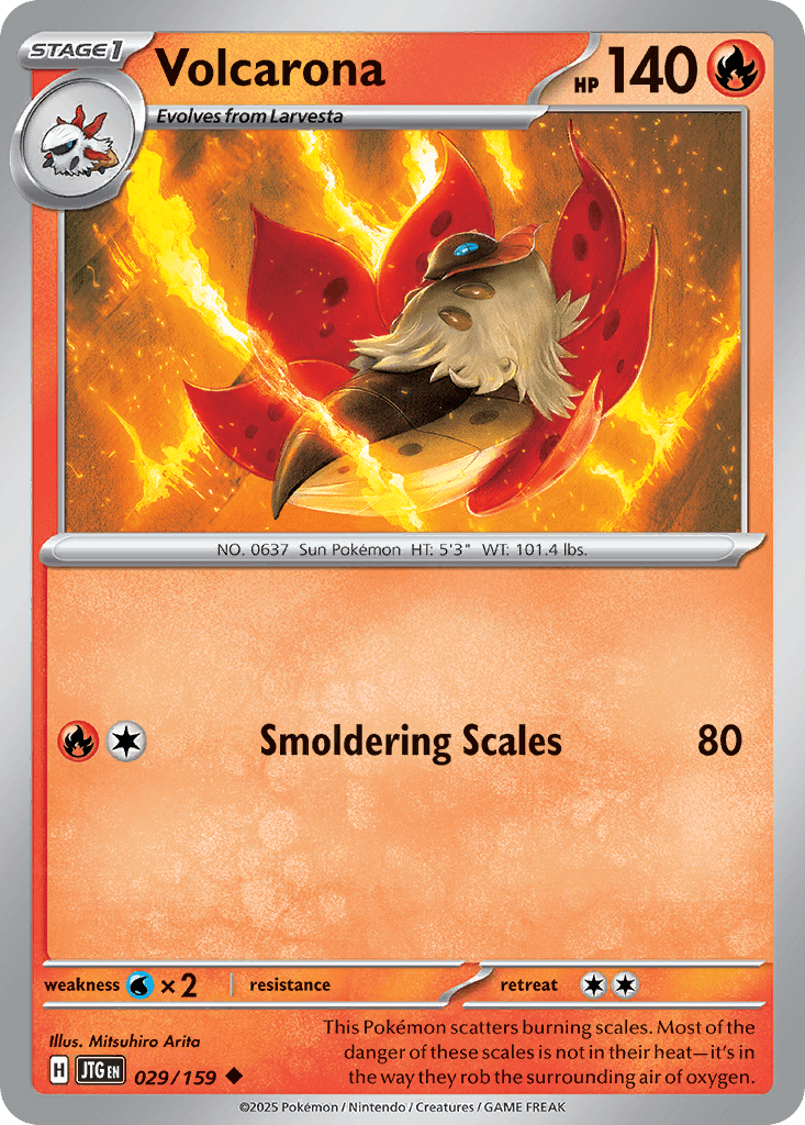 Volcarona 2025 Pokemon Journey Together