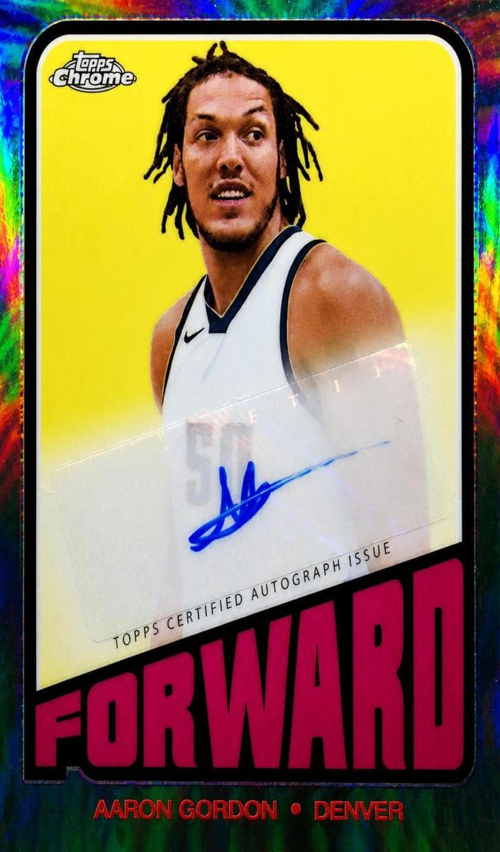 Aaron Gordon 2023 topps Topps Chrome