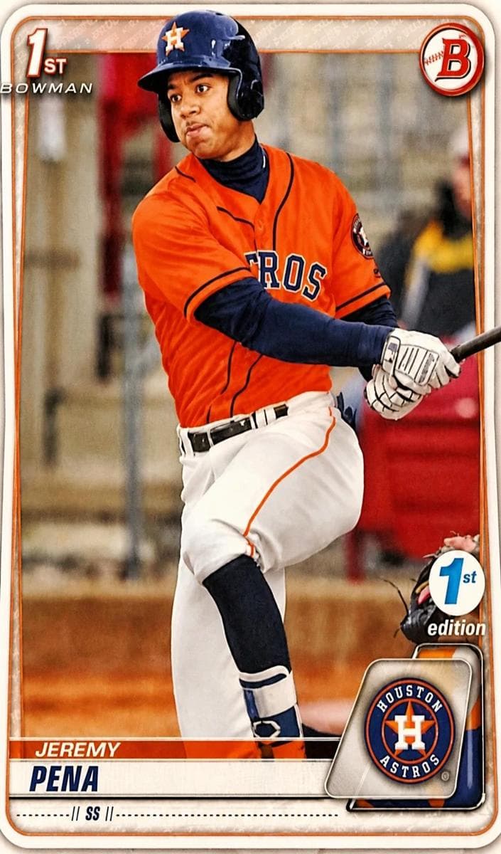 Jeremy Pena 2020 bowman