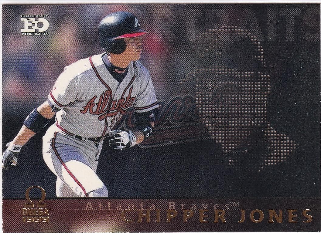 Chipper Jones 1999 unknown Pacific Omega