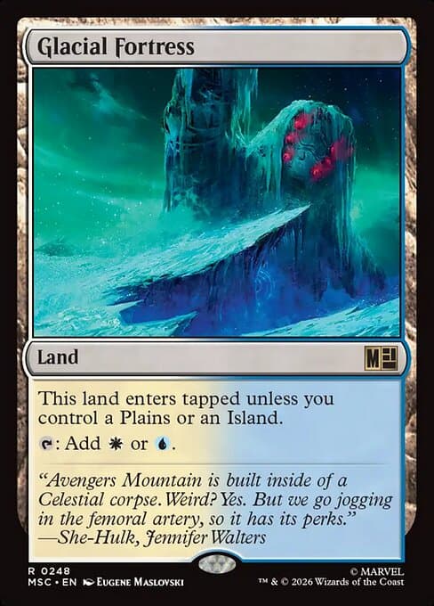 Glacial Fortress 2017 Magic: The Gathering Ixalan