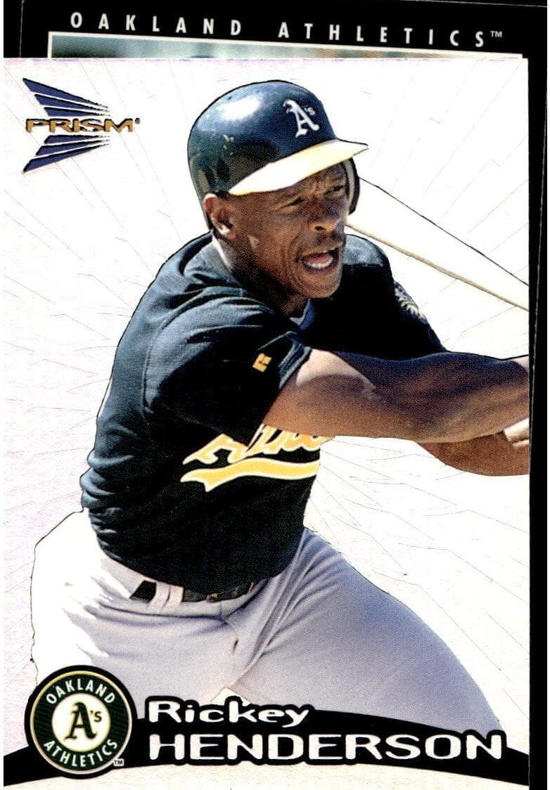 Rickey Henderson 1999 unknown Pacific Prism