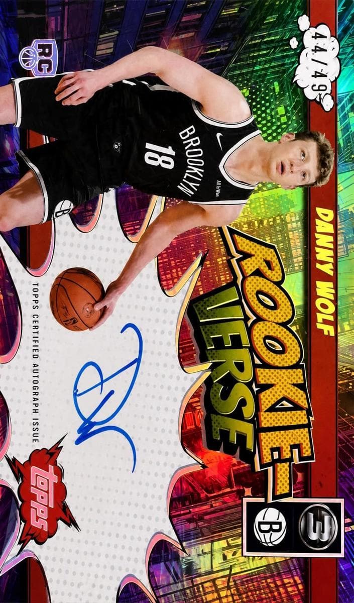 Danny Wolf 2025 topps Topps 3