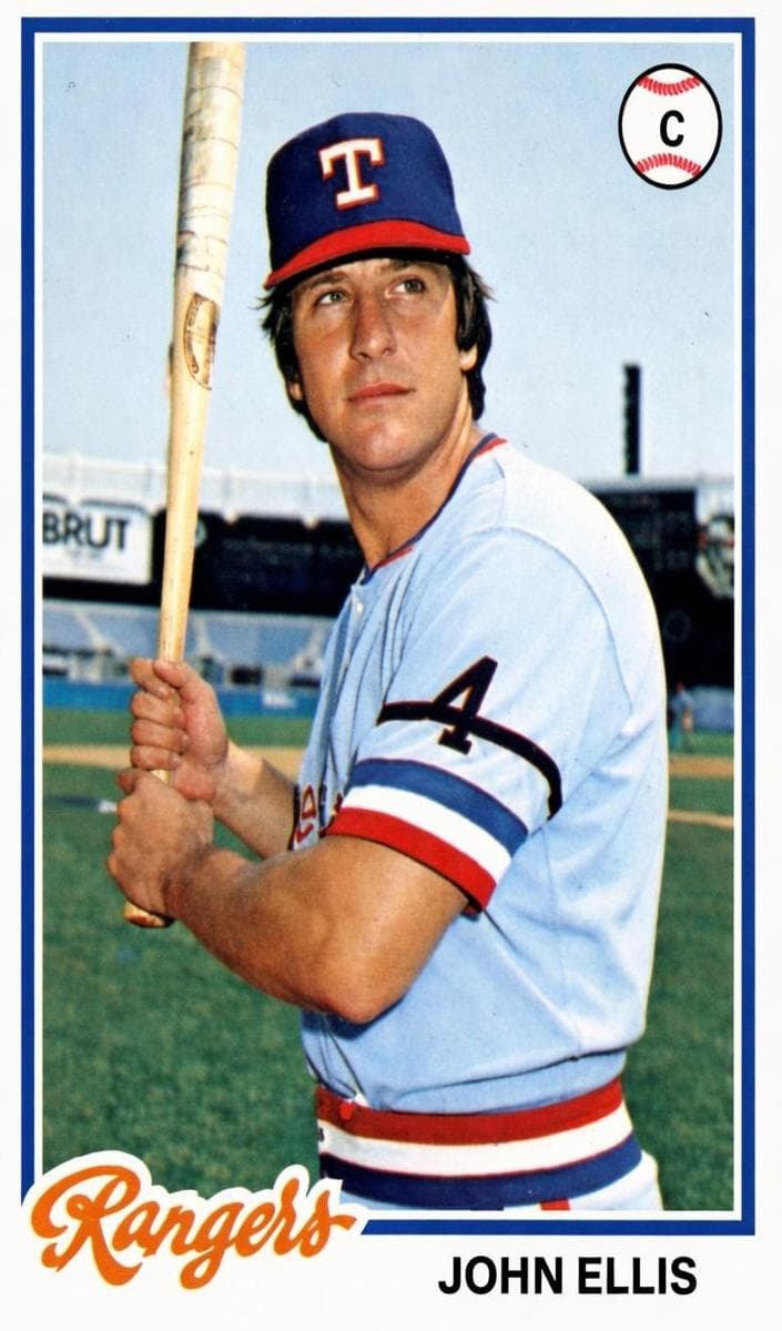 John Ellis 1978 topps Topps
