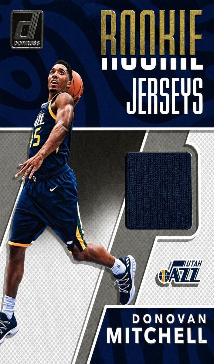 Donovan Mitchell 2017 panini Donruss