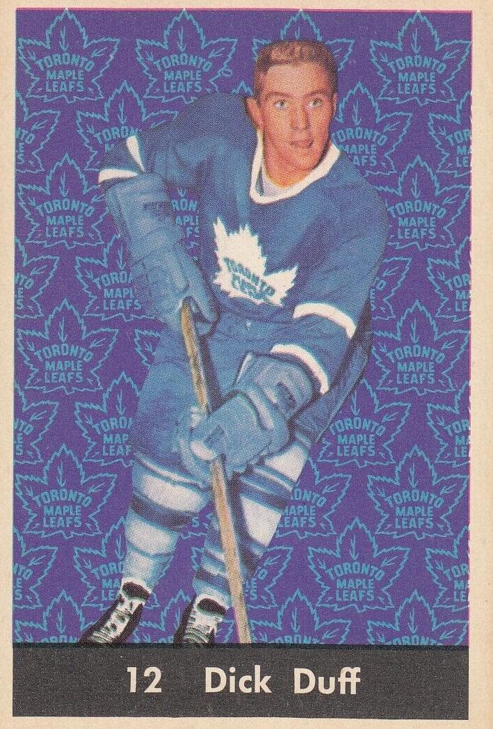 Dick Duff 1961 unknown Parkhurst