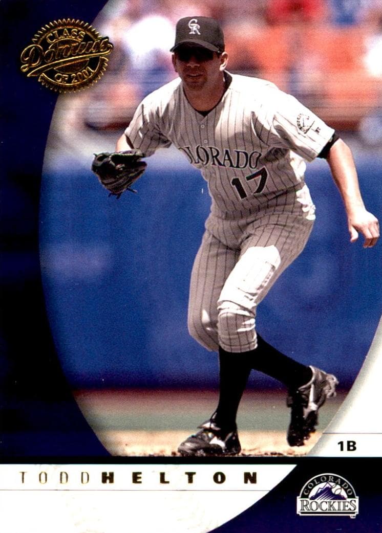 Todd Helton 2001 panini Class Of 2001