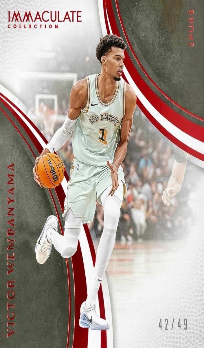 Victor Wembanyama 2024 panini Panini Immaculate Collection
