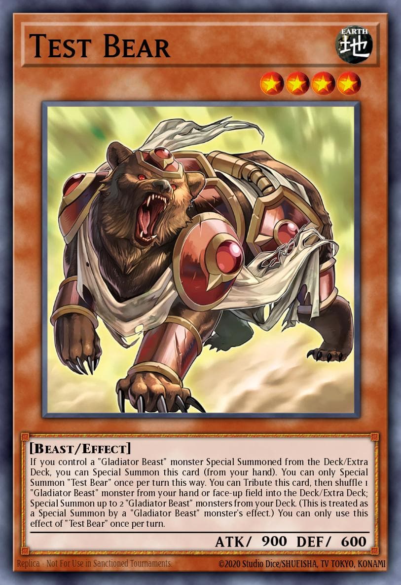 Test Bear #SUDA-EN018