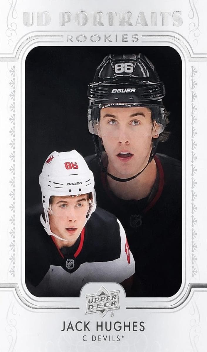 Jack Hughes 2019 upper-deck Upper Deck