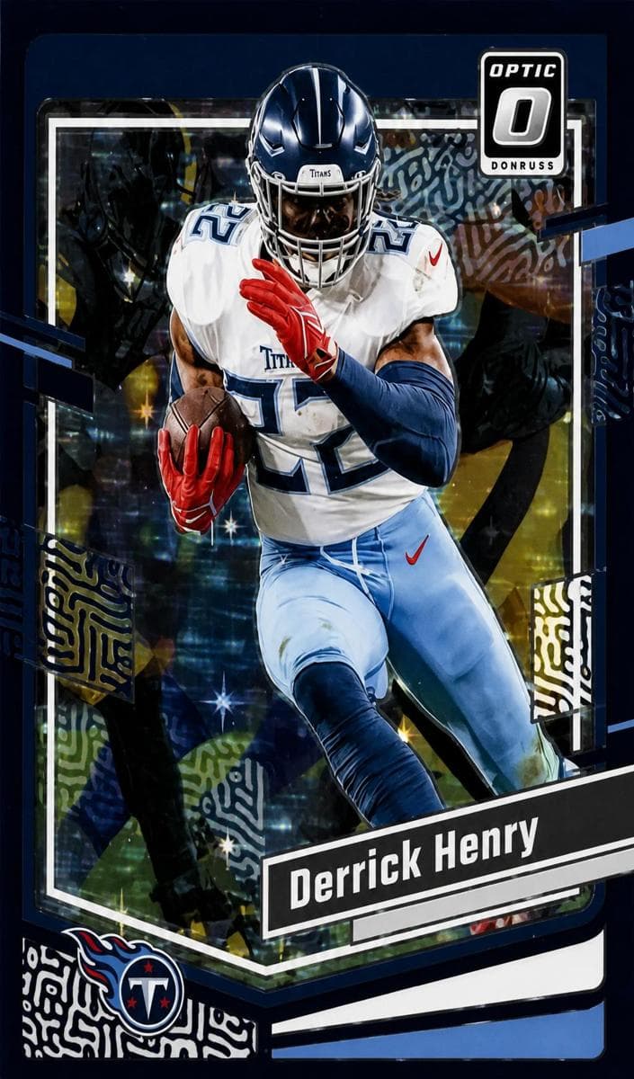 Derrick Henry 2023 panini Donruss Optic