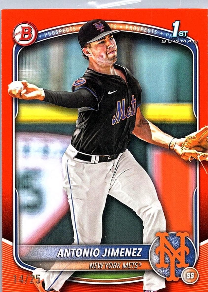 Antonio Jimenez trading card