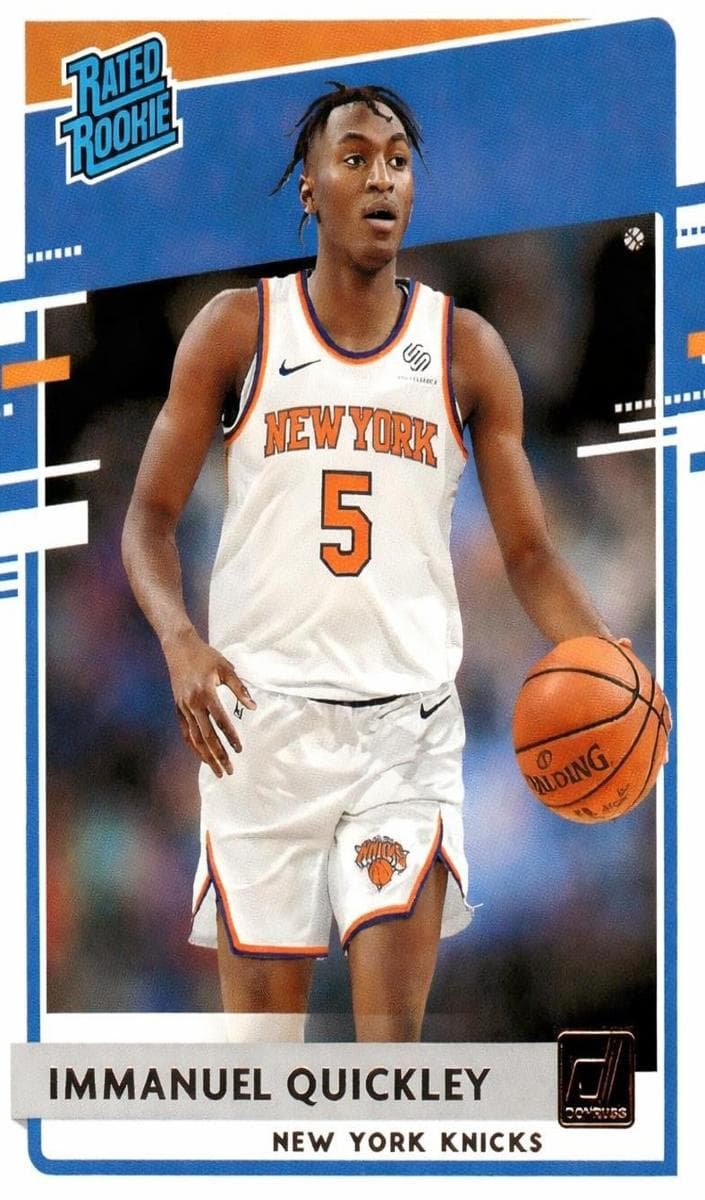 Immanuel Quickley 2020 panini Donruss