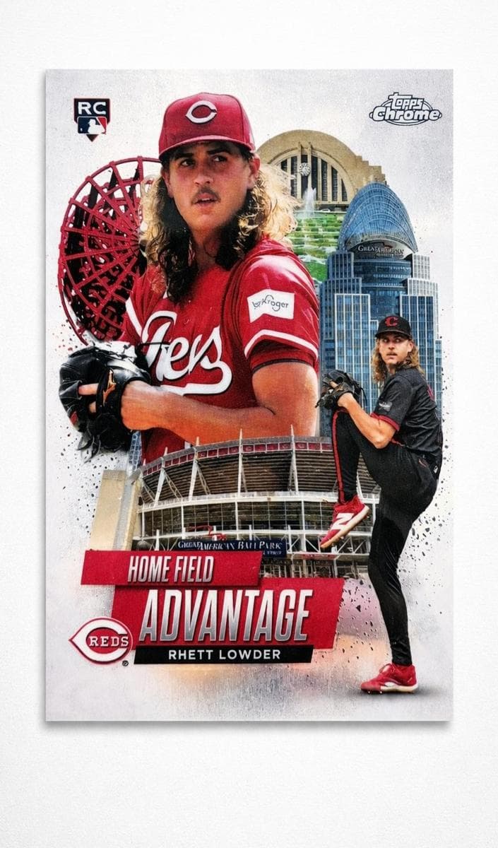 Rhett Lowder 2025 topps Chrome