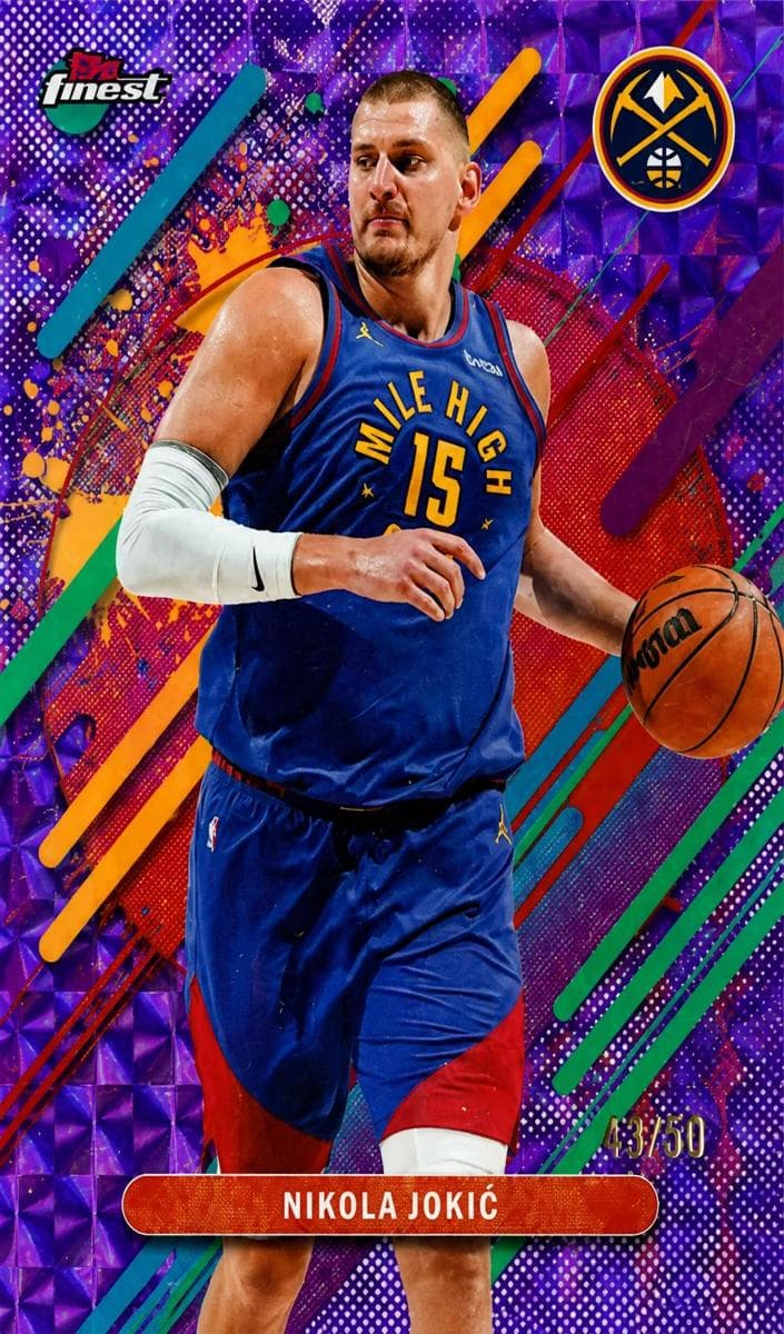 Nikola Jokic 2025 topps Topps Finest