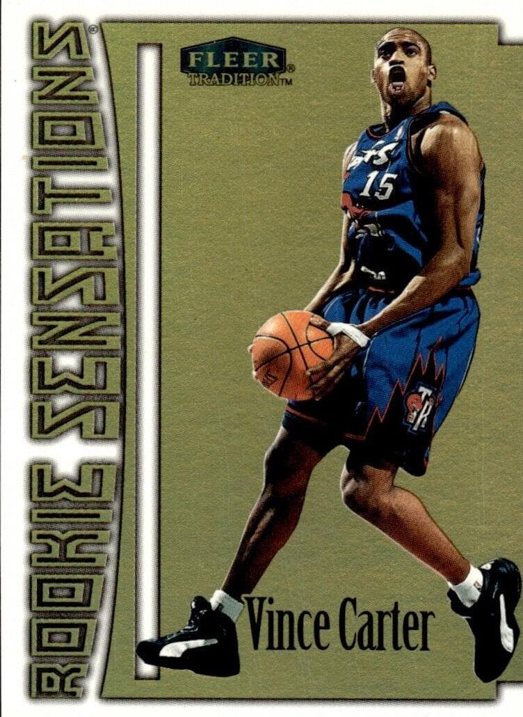 Vince Carter 1999 fleer Fleer Tradition
