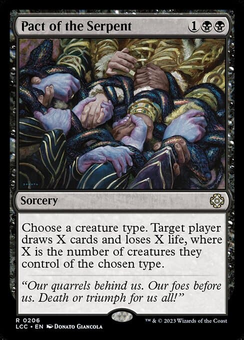 Pact of the Serpent 2021 Magic: The Gathering