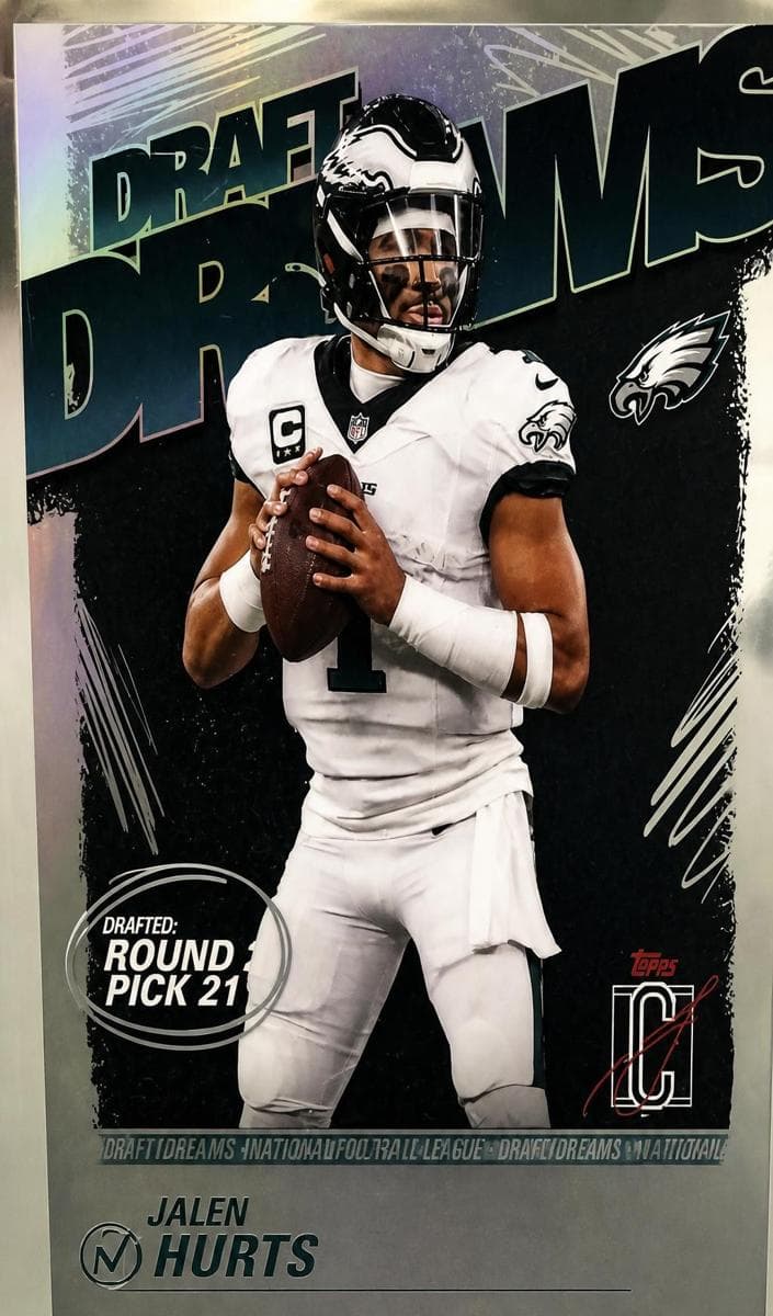 Jalen Hurts 2025 topps Topps Signature Class