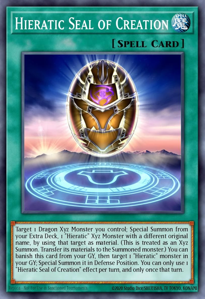 Hieratic Seal of Creation #GFTP-EN005