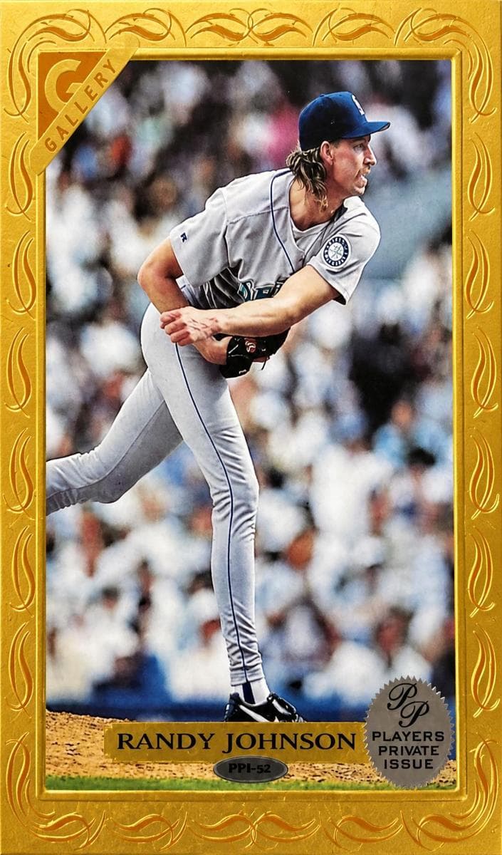 Randy Johnson 1997 topps Topps Gallery