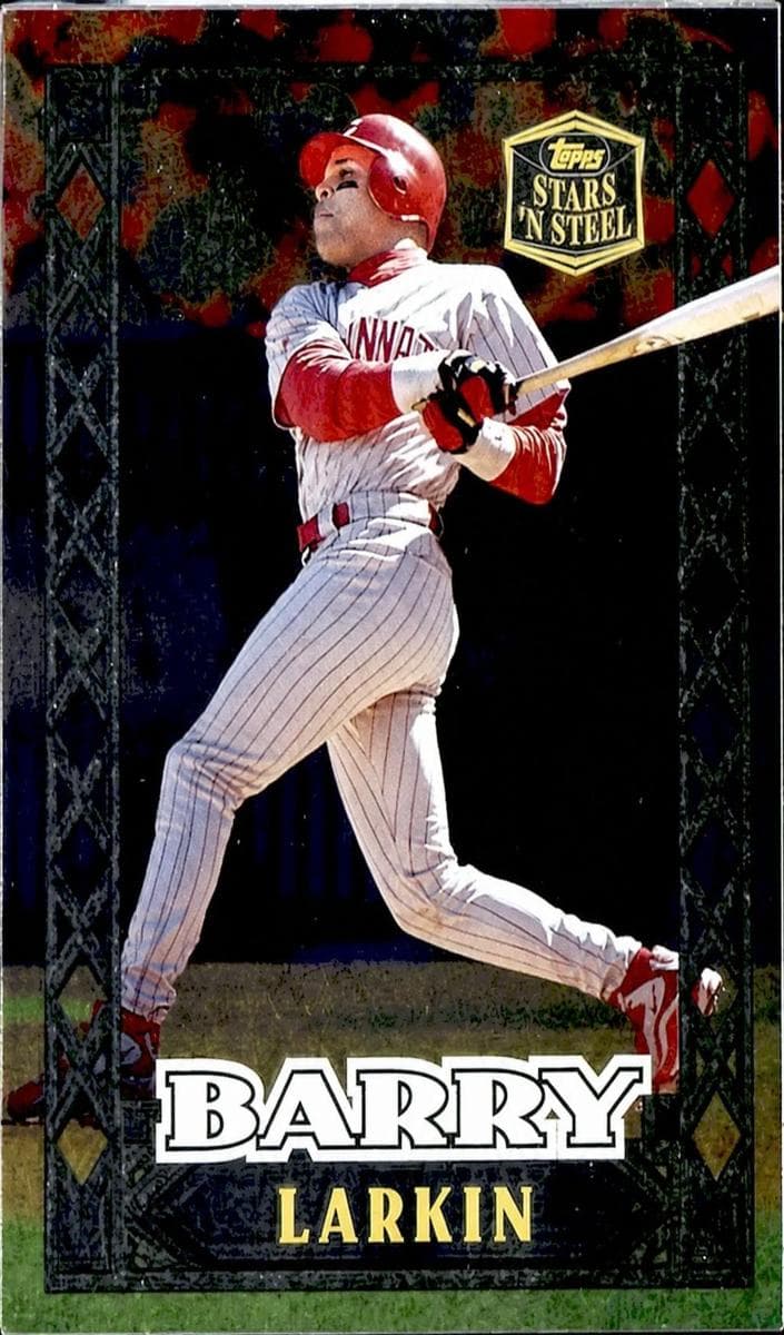 Barry Larkin 1999 topps Topps Stars 'N Steel