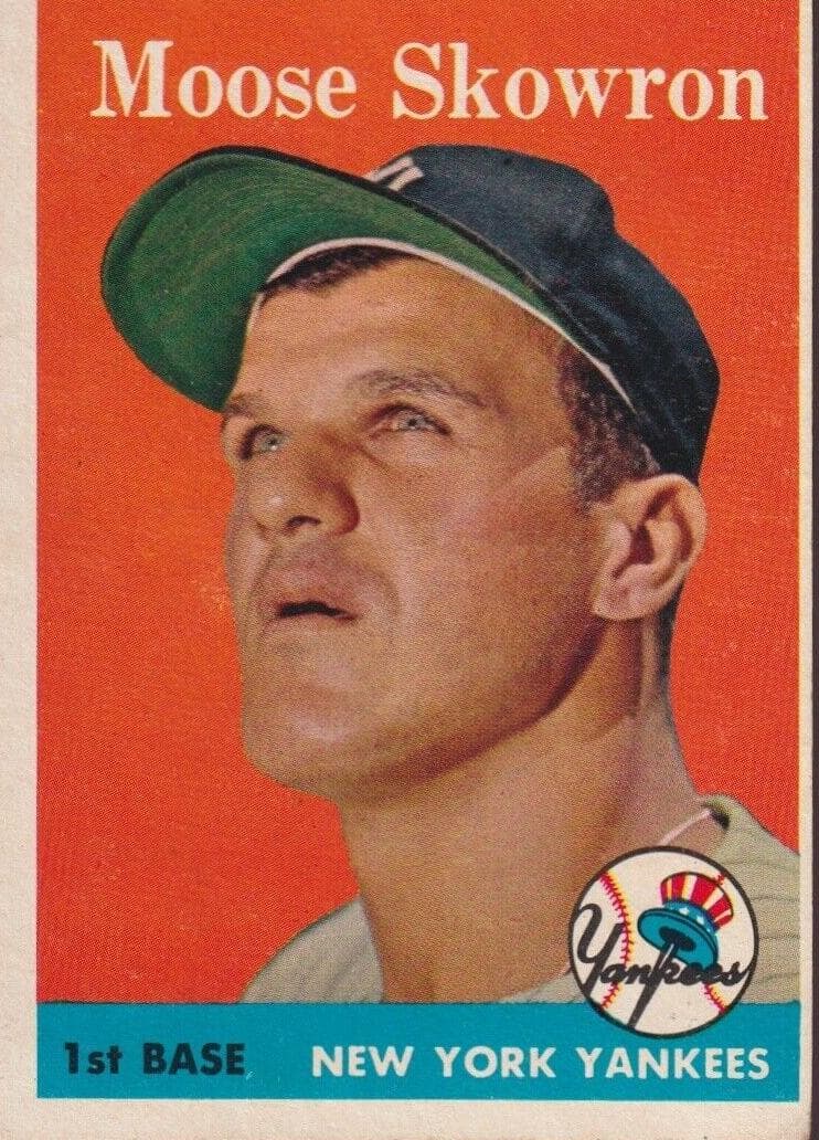 Moose Skowron 1958 topps Topps