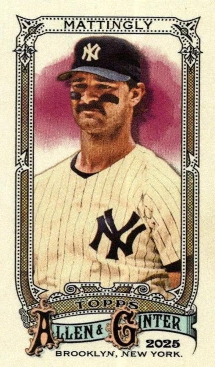 Don Mattingly 2025 topps