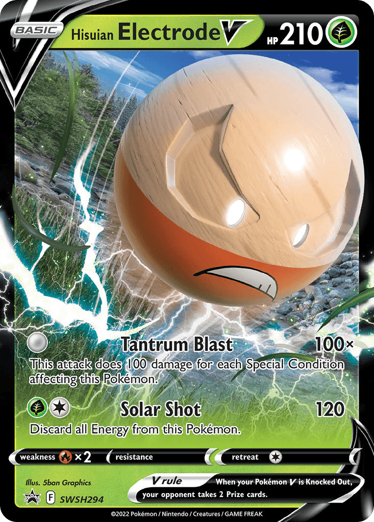 Hisuian Electrode V 2022 Pokemon Japanese Dark Phantasma
