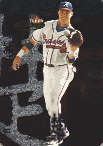 Chipper Jones 2001 fleer